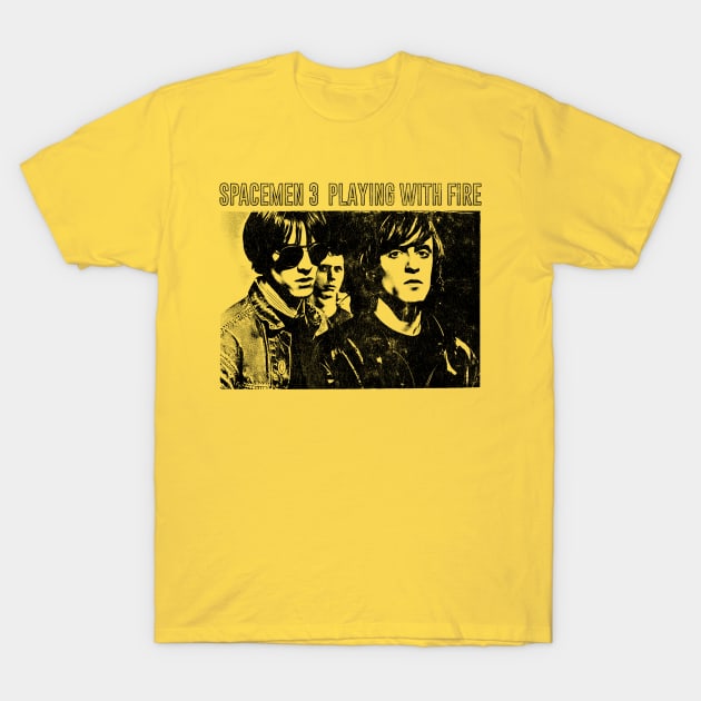 Spacemen 3 † Playing With Fire T-Shirt by unknown_pleasures